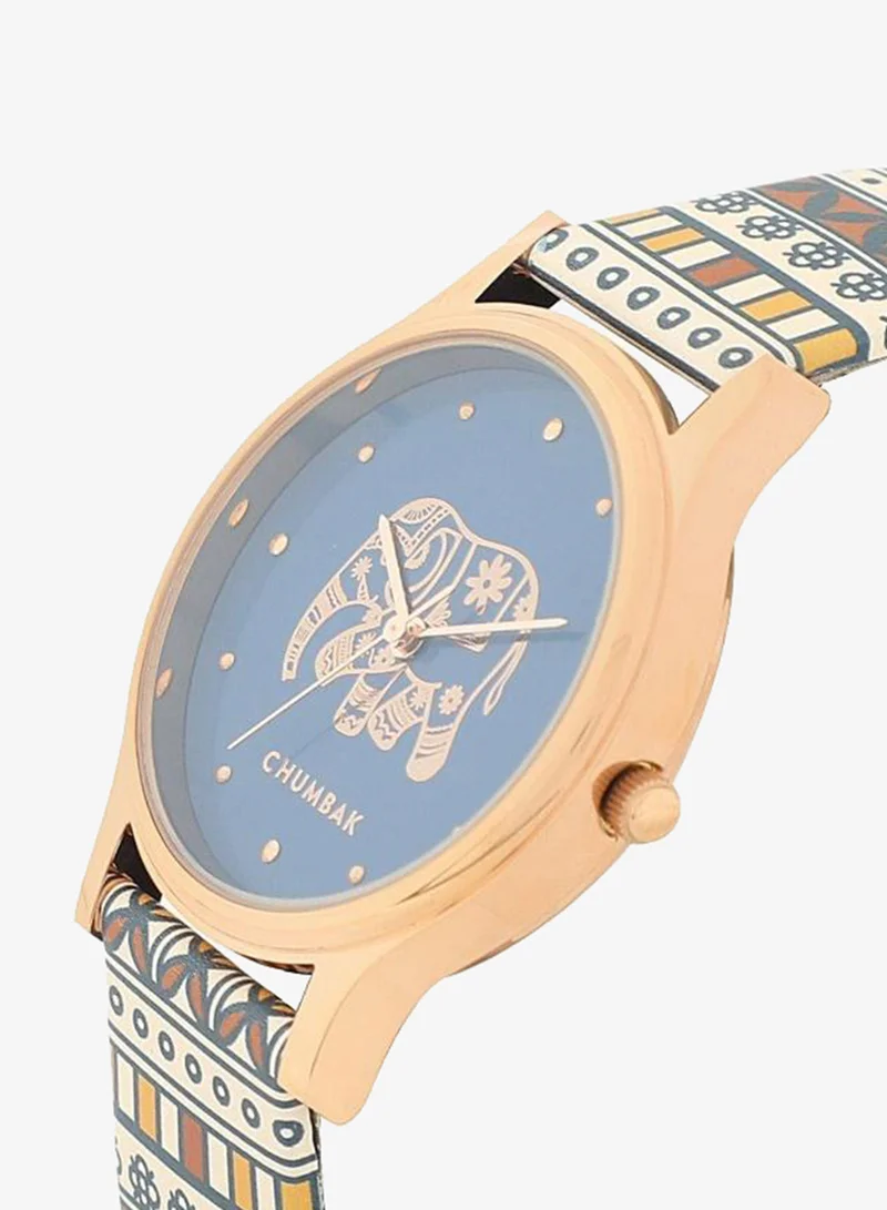 Chumbak  TEAL by Chumbak Aztec Strap Wrist Watch for Women | Best Price UAE