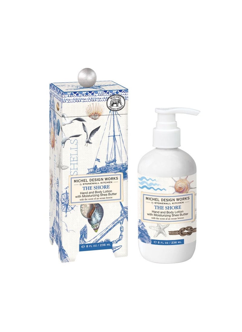 Michel Design Works - Michel Design Works Hand and Body Lotion The Shore 8 fl oz - Image 1