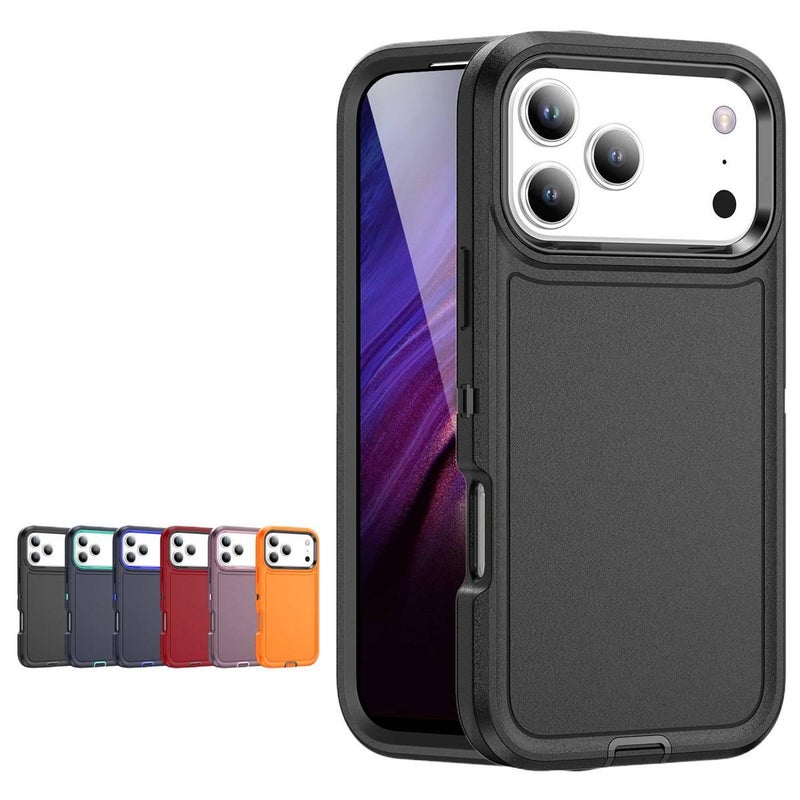 غطاء واقي | مقاوم للصدمات لـ iPhone 17 / 17 Air / 17 Pro / 17 Pro Max | TPU | لمسة نهائية غير لامعة | قبضة مانعة للانزلاق - Image 2