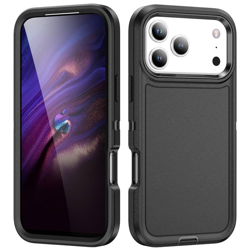 غطاء واقي | مقاوم للصدمات لـ iPhone 17 / 17 Air / 17 Pro / 17 Pro Max | TPU | لمسة نهائية غير لامعة | قبضة مانعة للانزلاق - Image 1