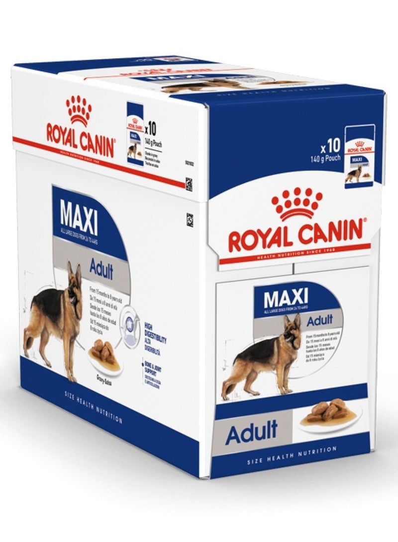 Royal  canin Size Health Nutrition Maxi Adult (WET FOOD - Pouches) dog wet food