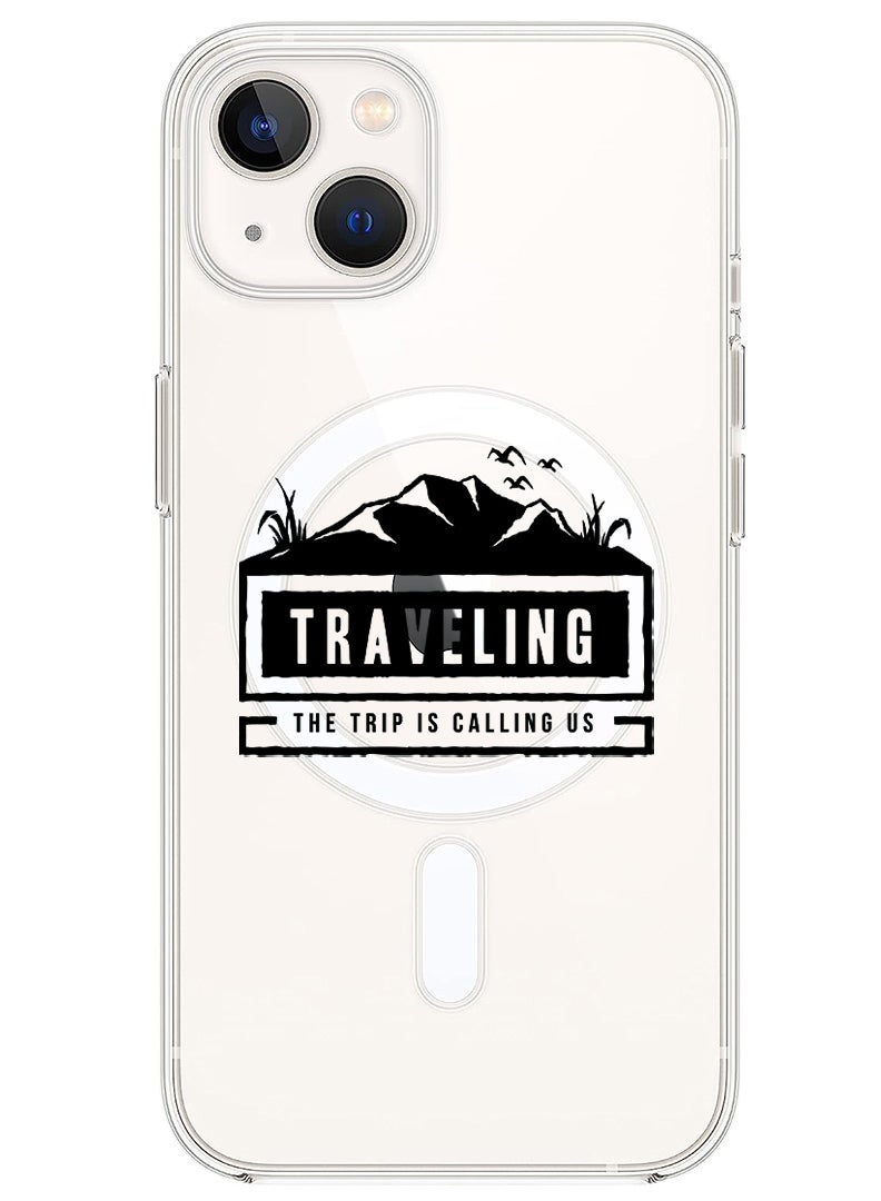 Theodor Magnetic Case for iPhone 14 Plus 6.7-inch Compatible with MagSafe Wireless Charging, Shockproof Phone Bumper Cover Travelling copy - Image 1