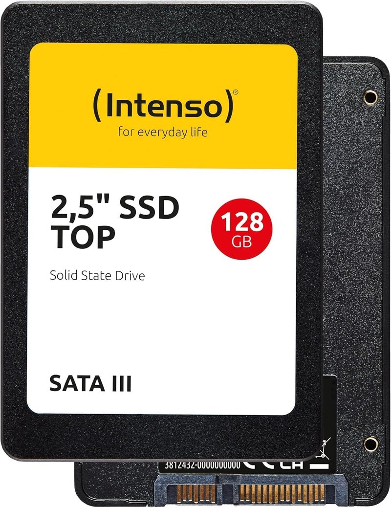 128GB SSD Sata 3 470/540MB, Black - Image 1