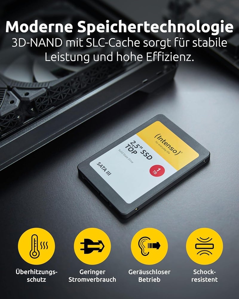 128GB SSD Sata 3 470/540MB, Black - Image 4