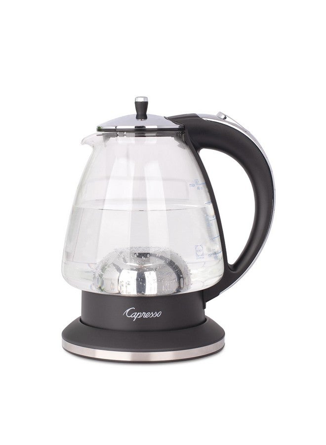 Capresso غلاية كابريسو 240.03، 48 أونصة، كروم مصقول وأسود - Image 1