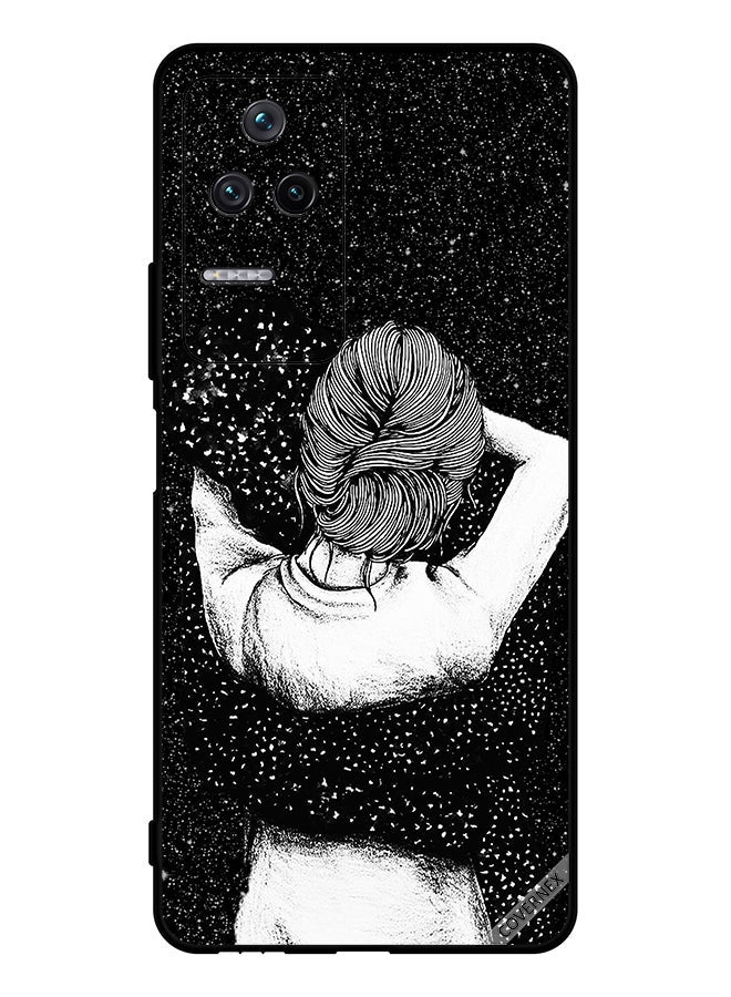 Covernex Protective Case Cover For Xiaomi Poco F4 5G Night Imagination Of Doodle Girl - Image 1