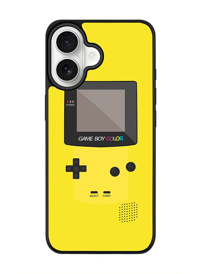 Stylizedd iPhone 17 Case, [Compatible with MagSafe] Slim Magnetic cover Phone Case iPhone 17 -Gameboy Color - Yellow - Image 1
