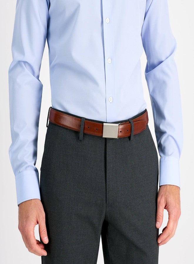 Haggar حزام رجالي أنيق من هاجار بإبزيم معدني - Image 4