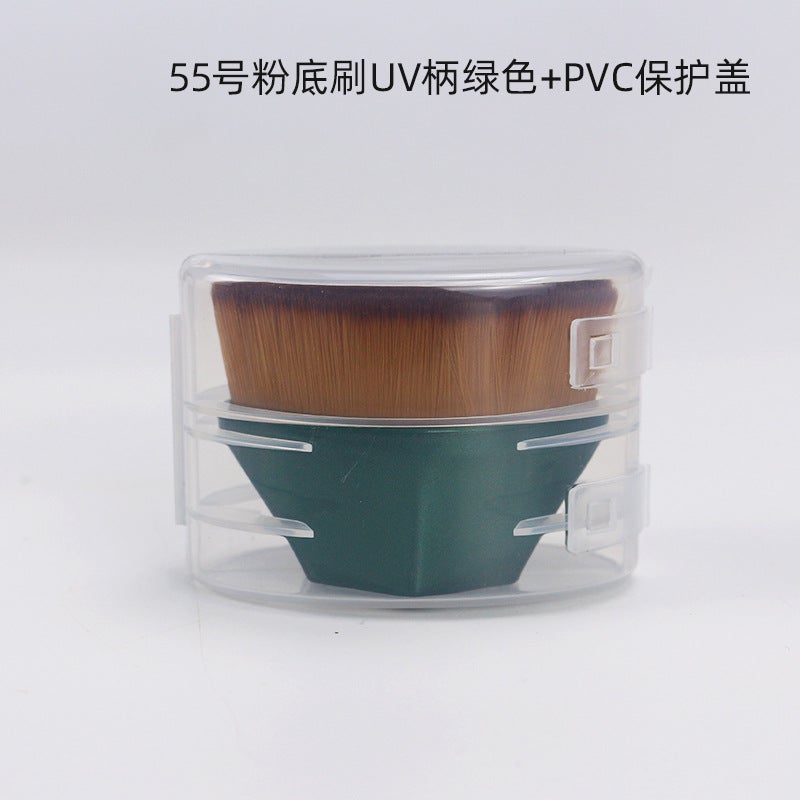 Factory Sale No. 55 Foundation Brush Single Magic Seamless Petal Concealer Brush Beauty Tools Flat Head Makeup Brush - Image 1