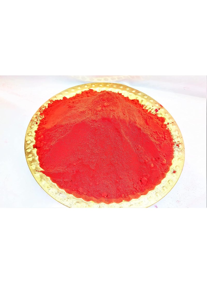 DEV POOJA STORE DEV POOJA STORE Pure Kumkum for Pooja Roli for puja in Home 50 GramPack of 2 Red Color Roli Made with Haldi Turmeric and Chuna Limestone  - Image 2