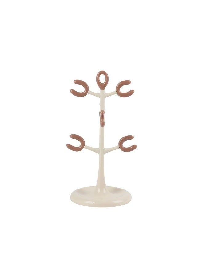 DANUBE HOME Danube Home Mocha Mug Cup Tree D 17/23.5 X 36.8 Cm Plastic Mug Tree Mugs Storage Stand For Home Kitchen Dining - Multi Color  - Image 2