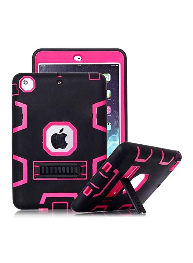 NIBEMINENT Hard Case Cover For Apple iPad Pro 9.7-Inch Black/Pink  - Image 2