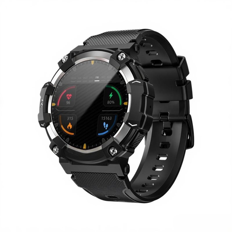 Smart Bracelet: Silver IP68 Waterproof Long-Lasting Battery Life Fitness Tracker Bracelet - Accurate Health Monitor Bracelet for Men Women Daily Use Sports - Image 1