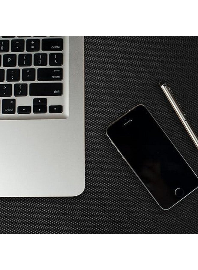 ElastPro مفرش مضاد للانزلاق من إي في إيه (50 سم × 5 م) أسود، قابل للغسل، لدرجة الطعام، لثلاجة، بطانة رف، طاولة، درج مطبخ (نقش ماسي، أسود) - Image 5