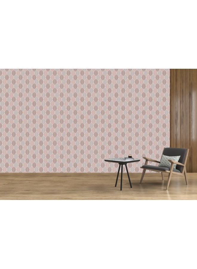 Home Gallery Pastel Palette Flowers Fabric Wallpaper Covers An Area ​​Up To 4.2Mx3M With Adhesive  And Smoothing Tool - Image 3