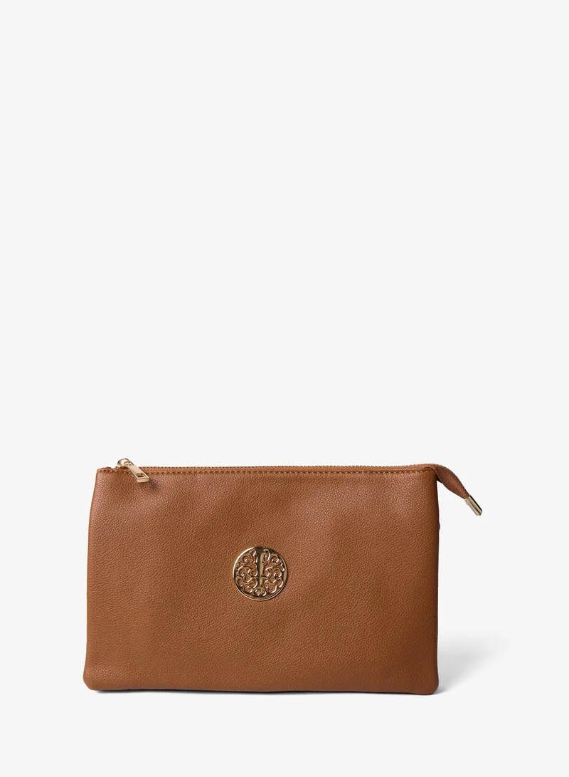 بلو فانيلا Clutch With Detachable Strap
