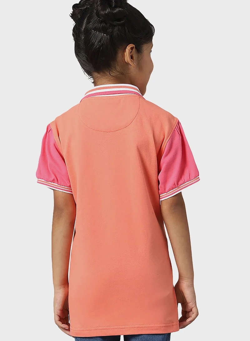 bhpoloclub Youth Color Block Polo