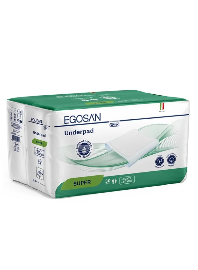 Egosan Underpad Super IN(30x71) CM (80x180) 30's
