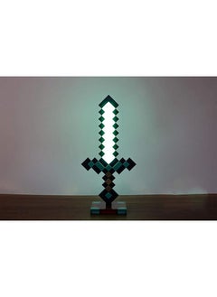General Diamond Sword USB Desktop LED Night Light - Decorative, fun, safe and awesome bedside mood light toy for babies, boys, teens, adults and gamers - best for the bedroom, living room or office at home  - Image 3