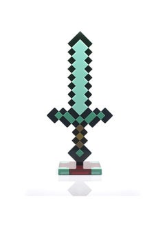 General Diamond Sword USB Desktop LED Night Light - Decorative, fun, safe and awesome bedside mood light toy for babies, boys, teens, adults and gamers - best for the bedroom, living room or office at home  - Image 1