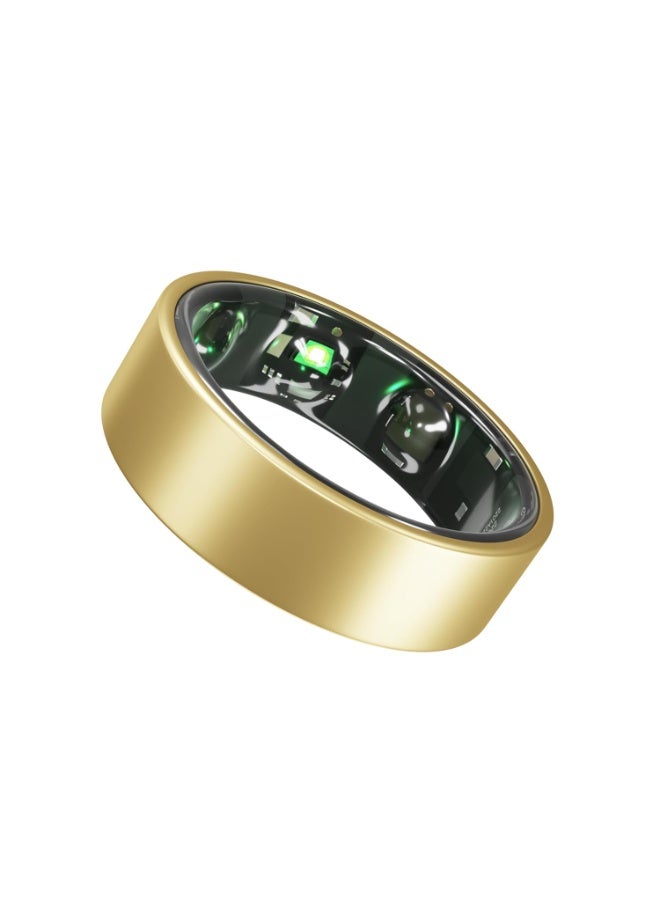 Gabit Smart Ring | Health & Fitness Tracker | Stress & Sleep Monitoring | Buy Ring Sizing Kit First | 15+ Workout Modes | Track Steps, HRV, HR, SPO2 | Smart Ring for Men & Women | Gold 9 - Image 1