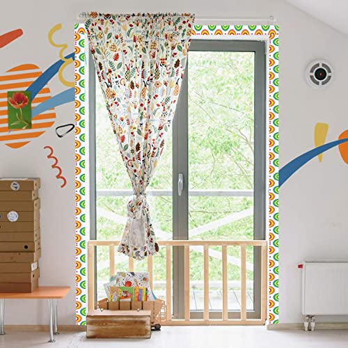starboling Bulletin Board Borders Decorations 90 Pieces 100 Feet, Scalloped Border Trim Colorful Bulletin Board Trim, 5 Kinds of Design Blackboard School Classroom Frame. - Image 4