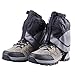 TRIWONDER TRIWONDER Gaiters Low Gators Lightweight Waterproof Ankle Gaiters for Hiking Walking Backpacking (Black & Gray) - Image 2