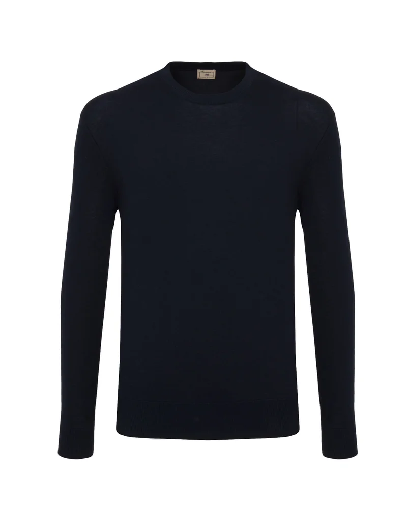 Camicissima Cotton Basic Crew Neck Sweater