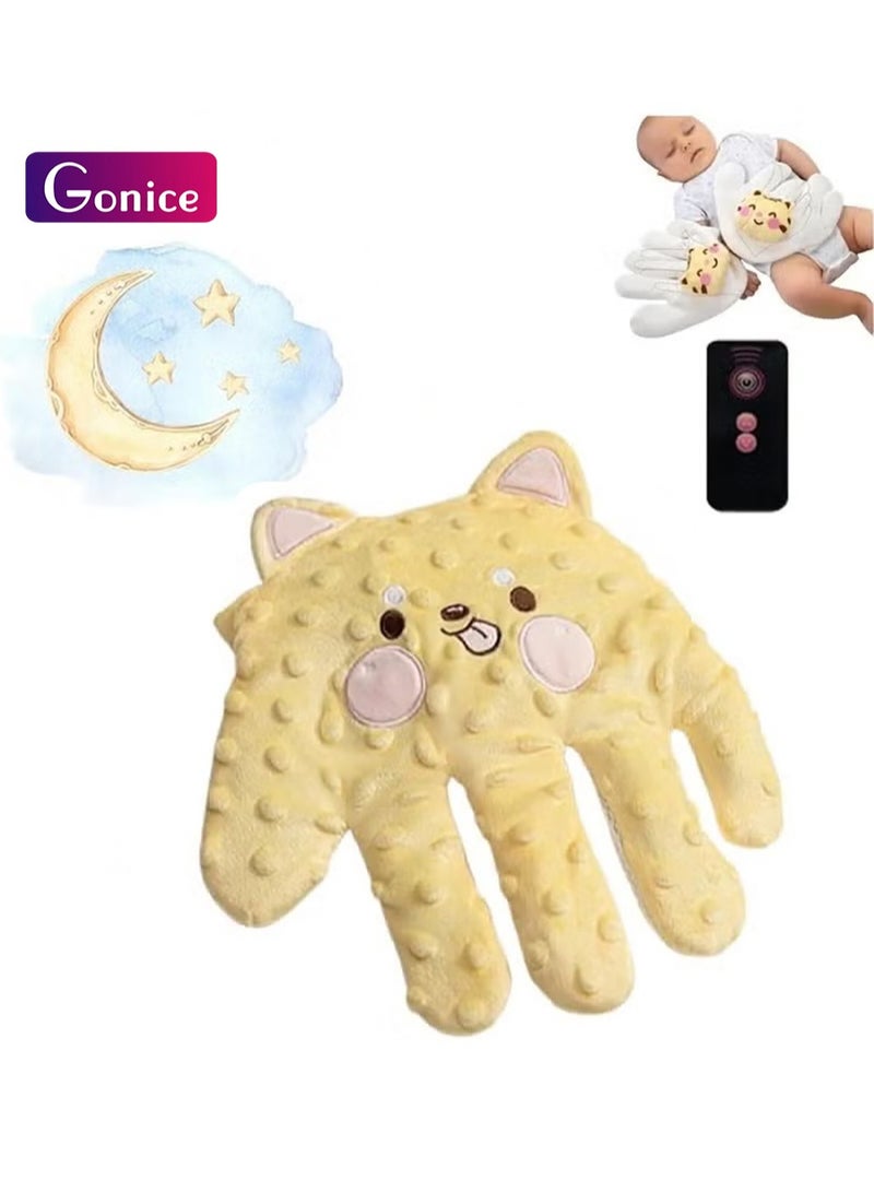 Gonice Baby Soothing Palm, Baby Patting Toy, Startle Prevention Hand Pillow, Electric Baby Hand Pillow, Baby Startle Prevention Hand Glove, Baby Sleeping Aid Palm, Baby Soothing Palm Hand - Image 1