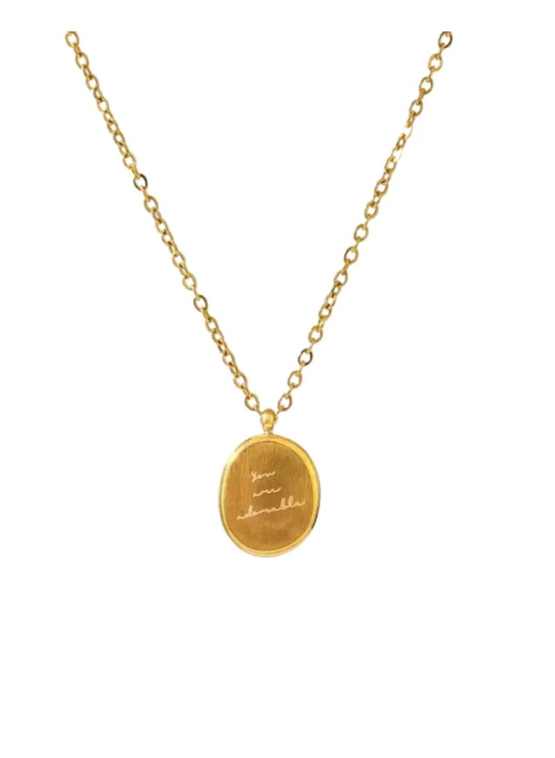Sosha Elegance Engraved Chain
