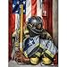 KTHOFCY 5D DIY Diamond Painting Kits for Adults Beginner American Flag Firefighters Gear Full Drill Embroidery Cross Stitch Crystal Rhinestone Paintings Pictures Arts Wall Decor 30x40cm12x16inch - Image 2