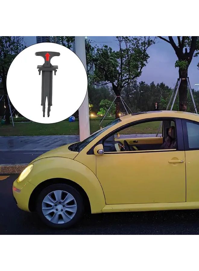 Front Grille Latch Release Handle Compatible With Beetle 1998 2010 Part 1C0823593D Quantity 1pc - Image 1