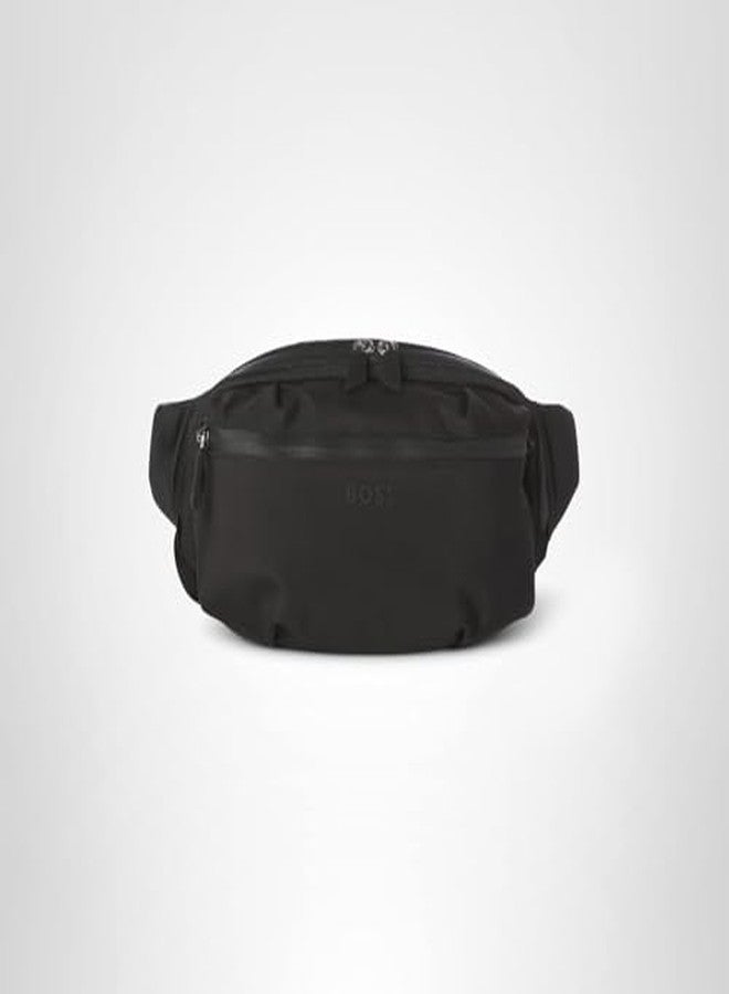 BOSS Gingo Bold Logo Bumbag, Black Currant, PCE. - Image 5