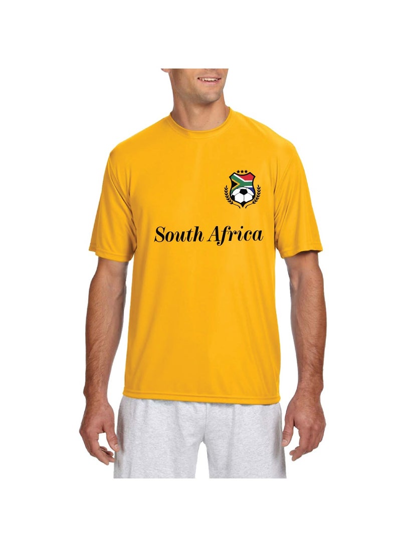 South Africa Sports Dry Fit T-Shirt- Soccer Team Printed T-Shirts-Team Jersey T Shirts For Men And  Women-Combo Pack  - Image 2