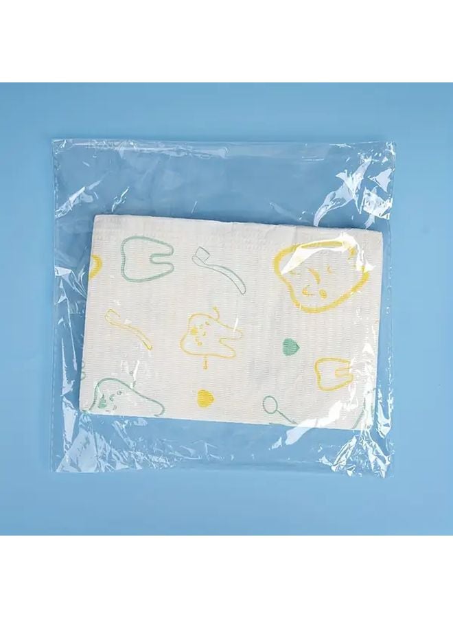 Model 001 Disposable Dental Bibs 10 Pack Hygienic Paper For Dental Tattoo Nail Art - Image 4