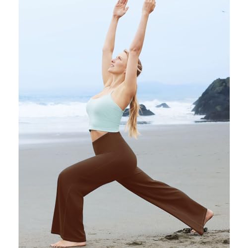 NEW YOUNG 3 Pack Women's Wide Leg Pants with Pockets High Waist Loose Sweatpants Casual Lounge Yoga Workout Palazzo - Image 4