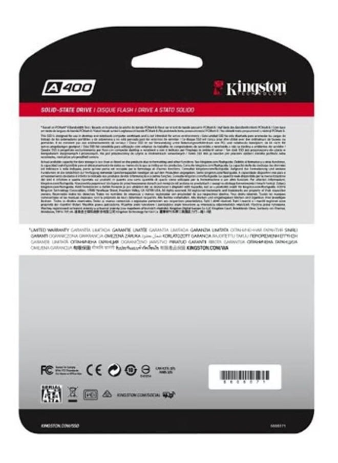 Kingston A400 480GB Internal Solid State Drive SA400S37/480G 480 GB  - Image 5