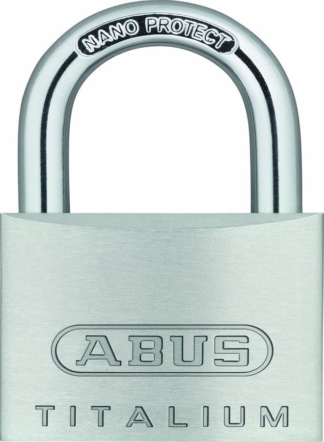 ABUS 64TI/40 Titalium™ Aluminum Alloy Padlock Keyed Different - Nano Protect Steel Shackle - Image 1