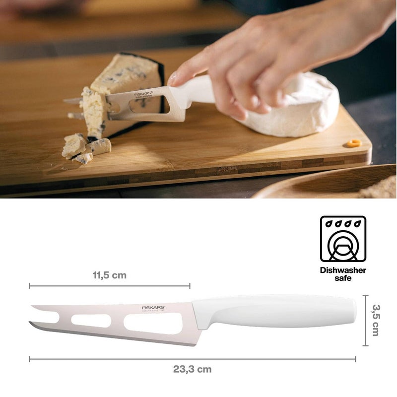 Fiskars Fiskars Cheese Knife Swedish Sandvik Steel 24 cm Ideal for Cutting and Serving Hard and Soft Cheese  - Image 2