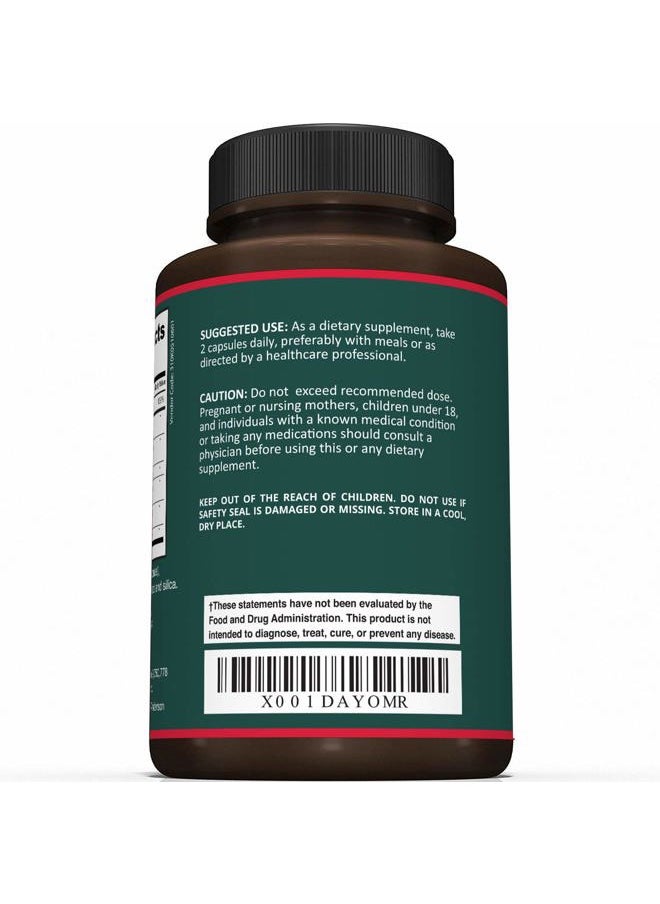 Sunergetic - Premium Uric Acid Support Supplement – Uric Acid Cleanse & Kidney Support – Includes Tart Cherry, Chanca Piedra, Celery Extract & Turmeric - 60 Capsules - Image 1