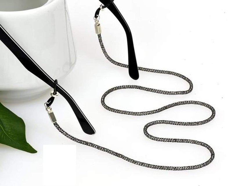 Diy Crafts CTDIYHI37619 Items Glasses Chains Lanyards Cloth Match Coloful Glasses Neck Strap Spectacles Cord for All Spectacles Pack of 45 for Women Multicolor - Image 5
