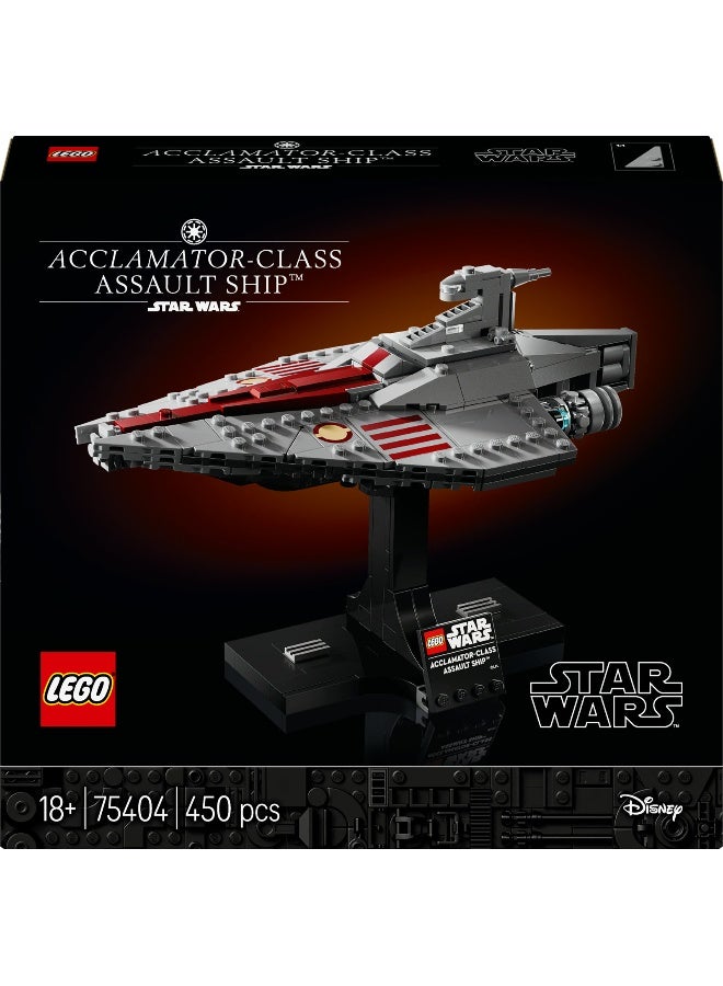 LEGO LEGO Star Wars Acclamator-Class Assault Ship 75404 Building Set (450 Pieces) - Image 2