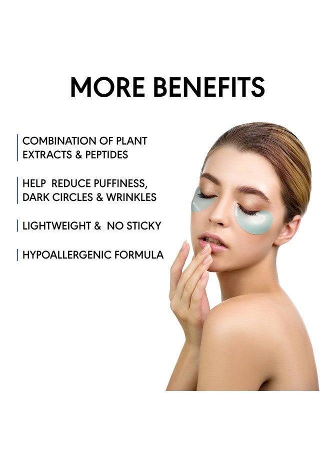 KINPUR ORGANIC COSMETICS Under Eye Patches for Puffy Eyes - Hyaluronic Acid and Collagen - Under Eye Mask for Eye Bags, Dark Circles, Fine Lines - Deep Skin Moisturizing - 30 Pairs, American Quality - Image 5