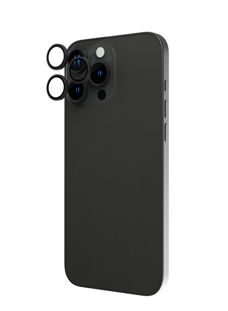 froog iPhone 14 Pro and Pro Max Camera Lens Protector Ultra Pure 360° Aluminum Lens Shield / Shatter Protection / Anti Fingerprint / Anti Scratch / HD Clarity Lens Protection - Black - Image 4