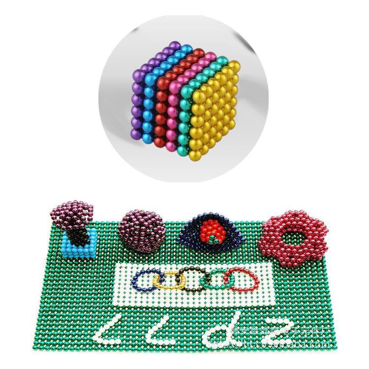 Barker Ball Color Magnetic Ball Strong Magnetic Magnet Beads Magnet Toy Educational Assembly - Image 3
