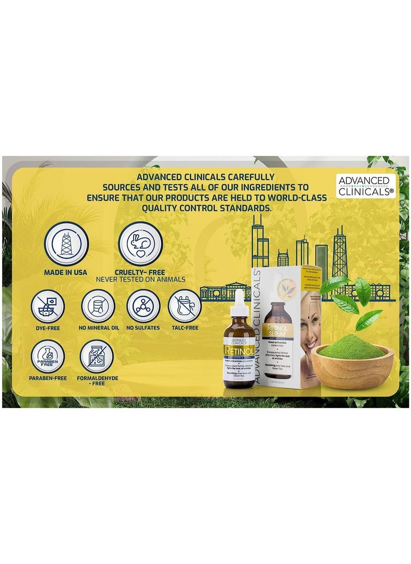 Advanced Clinicals - Advance Clinical Retanol Serum 52 ml - Image 1