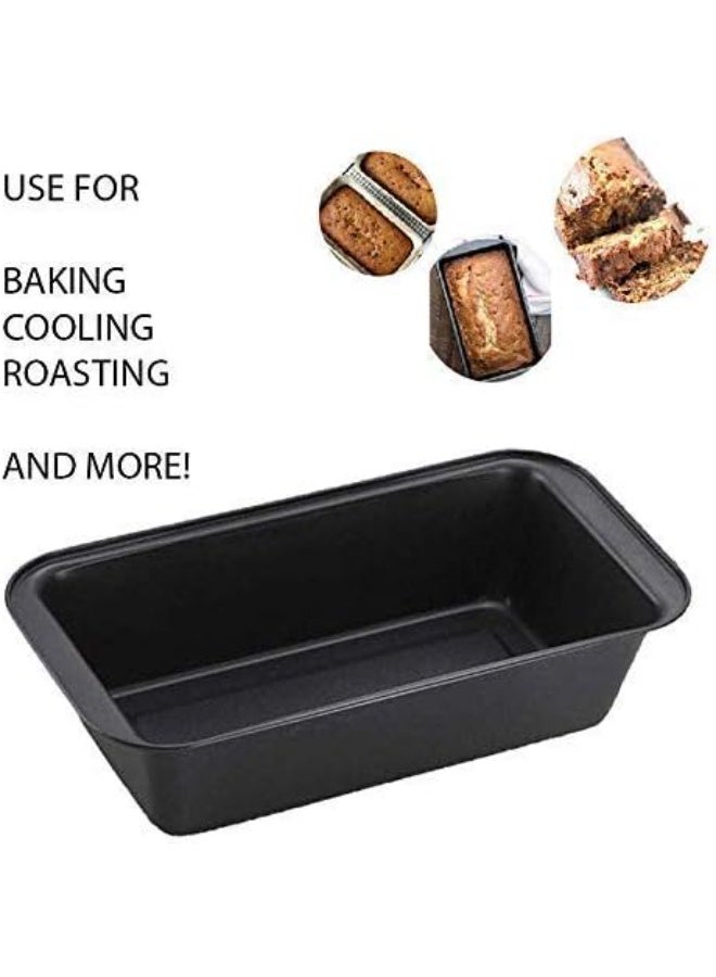 Teflon Coated Aluminum Rectangular Non-Stick Hollow Cake Pan - Aluminum Hollow Cake Pan -25 x 13 x 6cm - Image 3
