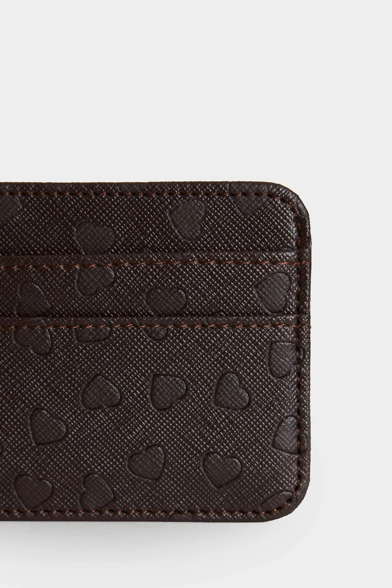 Defacto Woman Faux Leather Business Card Wallet