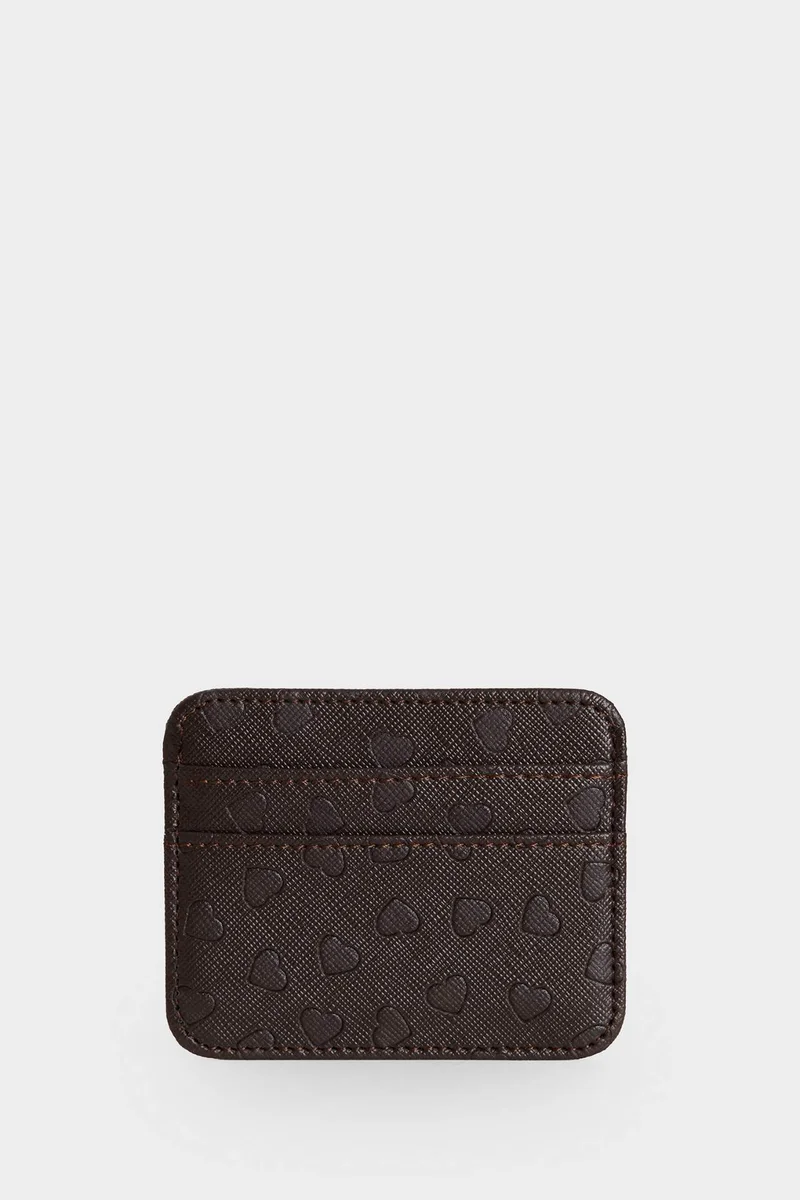 Defacto Woman Faux Leather Business Card Wallet