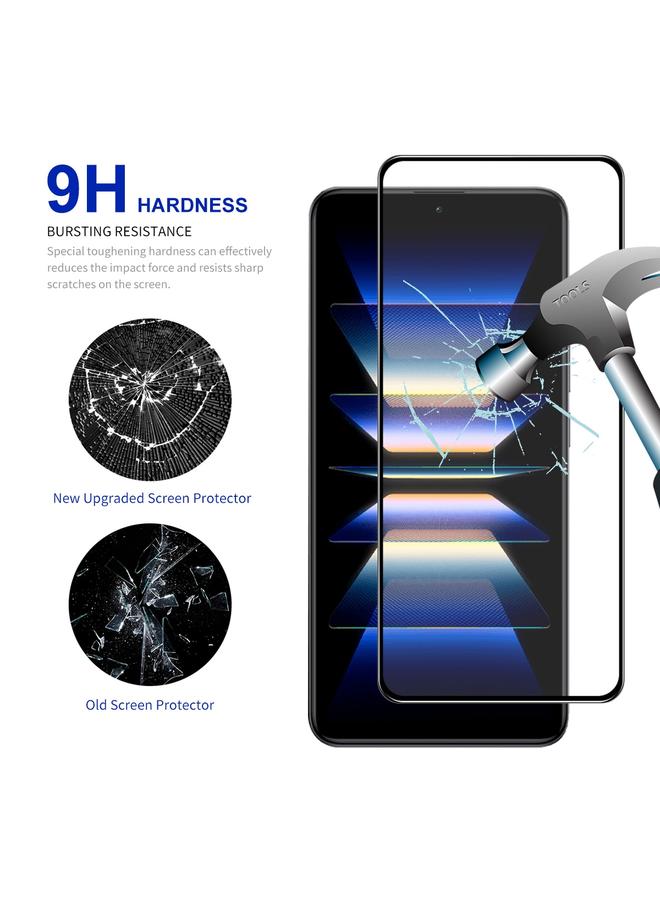 Green Tiger Xiaomi Redmi K60 K60 Pro 10pcs ENKAY Hat Prince Full Glue 0.26mm 9H 2.5D Tempered Glass Full Film - Image 5
